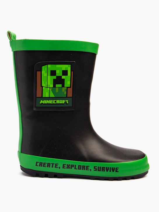 Minecraft Wellies Black 138435 1