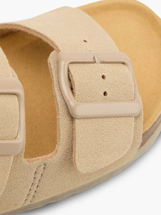 Graceland Tieffuß Pantolette Beige 138770 5
