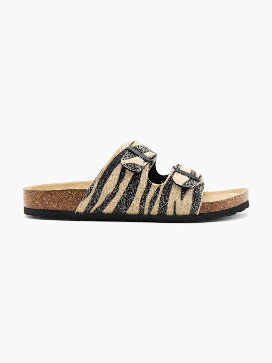 Graceland Tieffuß Pantolette Beige 138773 1