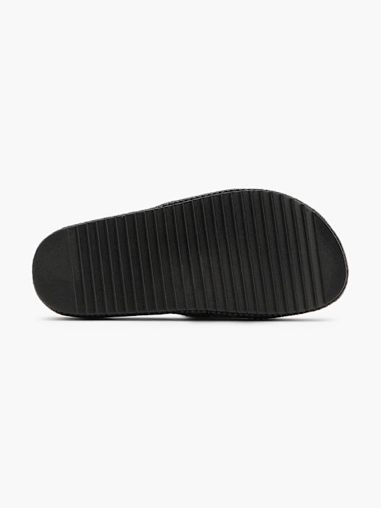 Graceland Chinelo com palmilha alta Preto 138795 4