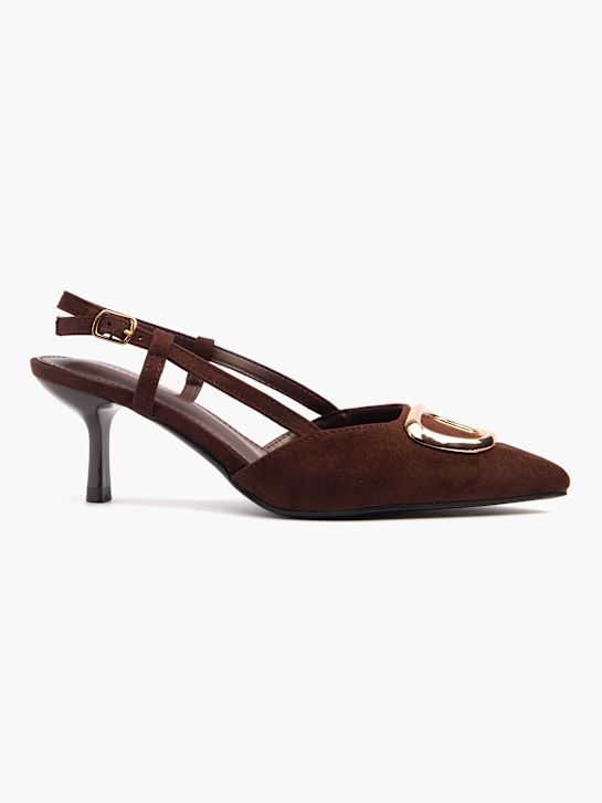 Catwalk Slingback heel Brown 138958 1