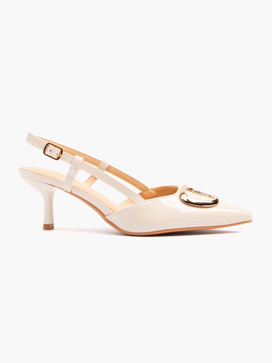 Graceland Slingback heel Beige 138957 1