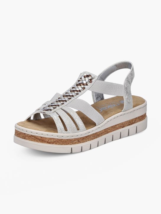 Rieker Sandalette Silber 139212 2
