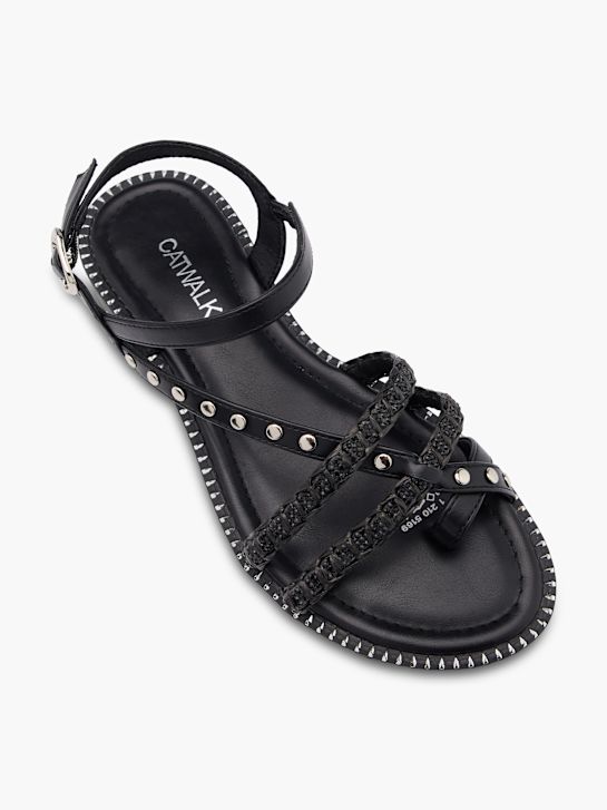 Catwalk Sandalo Nero 139488 2