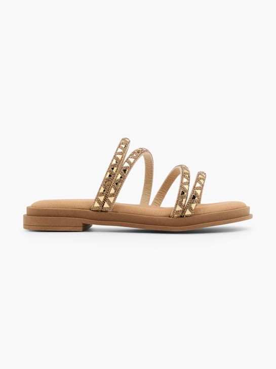 Graceland Ciabatta bassa Oro 139498 1