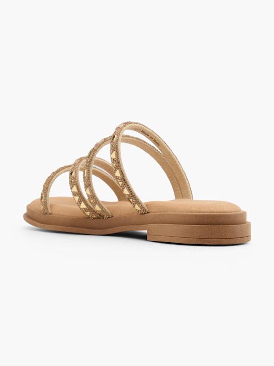 Graceland Ciabatta bassa Oro 139498 3