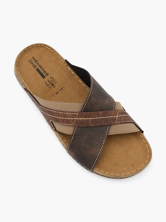 Memphis One Ciabatta bassa Marrone 139813 2