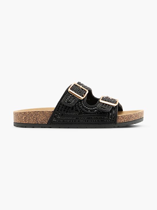 Graceland Pantolette Schwarz 139925 1