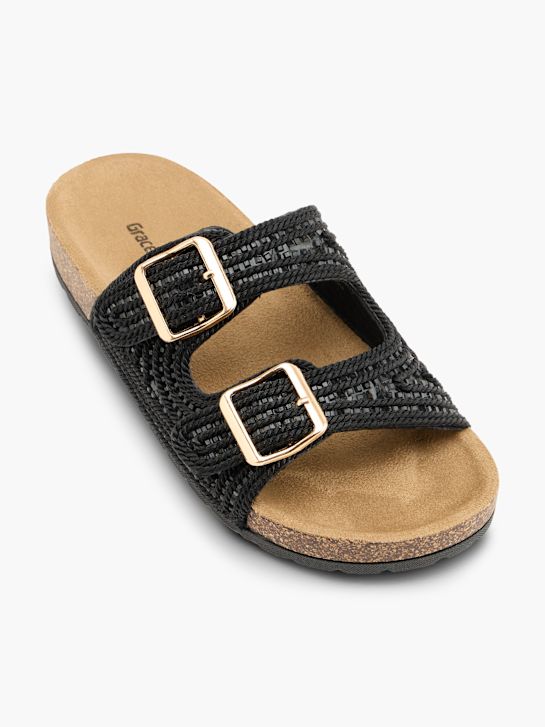 Graceland Pantolette Schwarz 139925 2