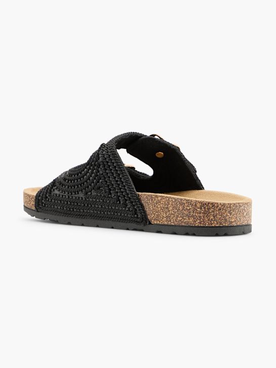 Graceland Pantolette Schwarz 139925 3