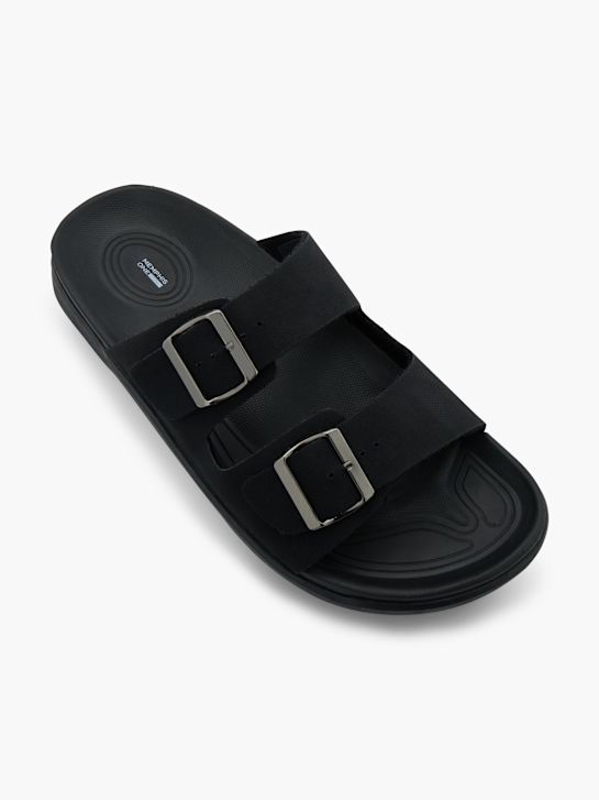 Memphis One Footbed sandal Black 140265 2