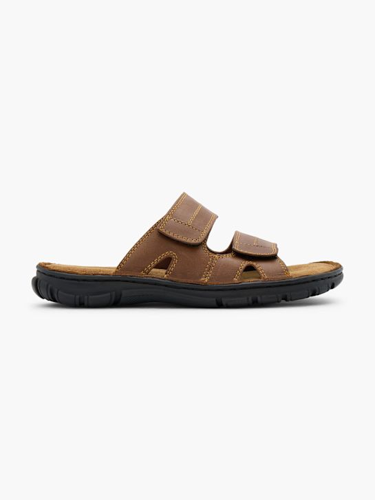AM SHOE Footbed sandal Brown 140264 1