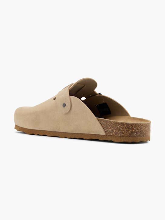 ESPRIT Flache Pantolette Beige 140288 3