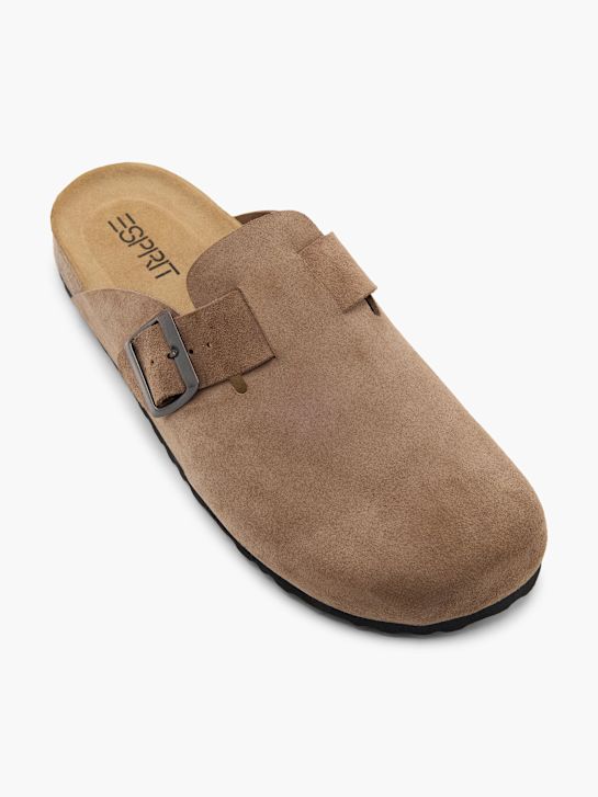 ESPRIT Flache Pantolette Braun 140289 2