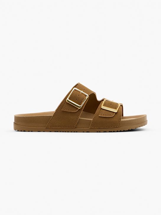 Easy Street Tieffuß Pantolette Braun 140507 1