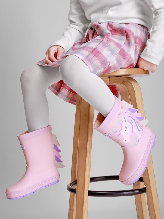 ToeZone Wellies Pink 140807 5