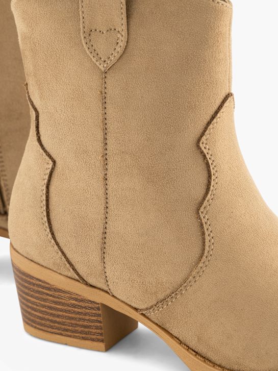 Graceland Stivale cowboy Beige 141580 5