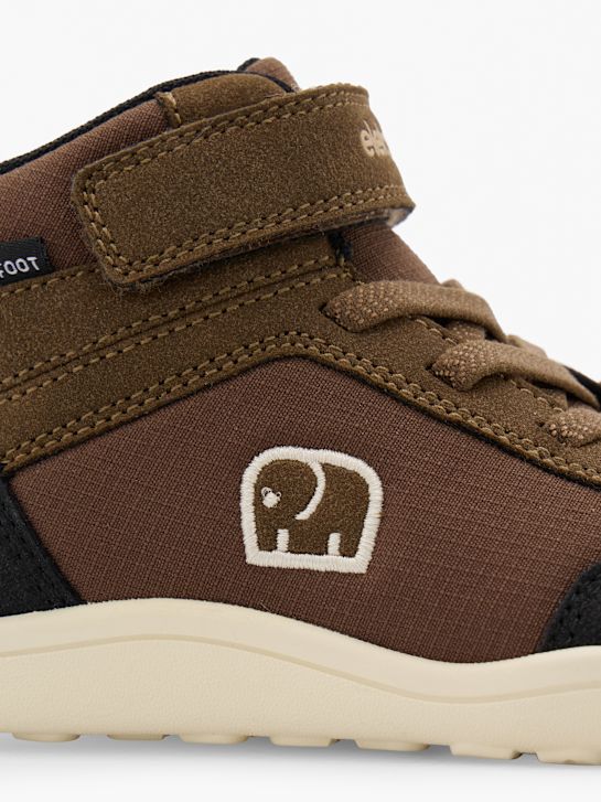 elefanten Hoher Sneaker Braun 147874 5