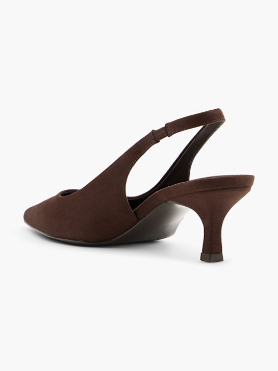Catwalk Slingback heel Brown 149220 3