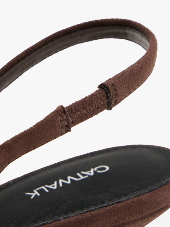 Catwalk Slingback heel Brown 149220 5