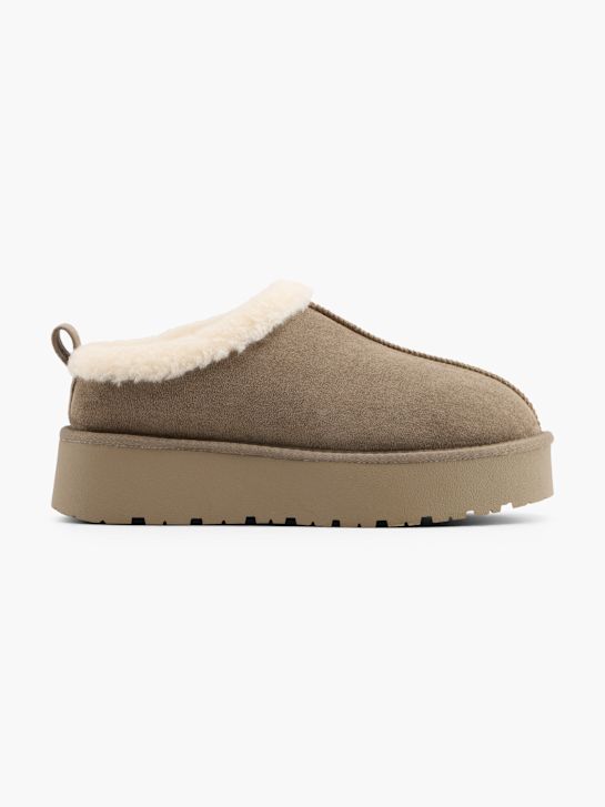 Graceland Closed toe mule Khaki 149721 1