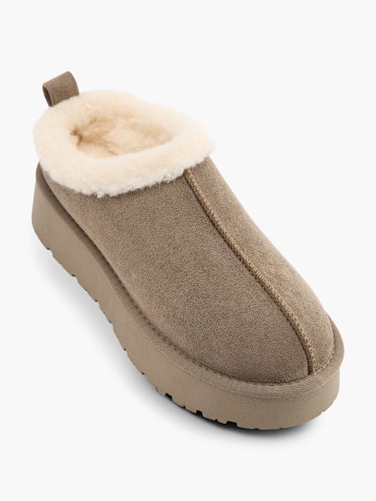 Graceland Closed toe mule Khaki 149721 2