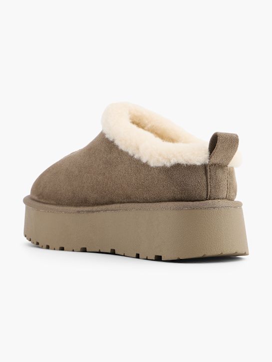 Graceland Closed toe mule Khaki 149721 3