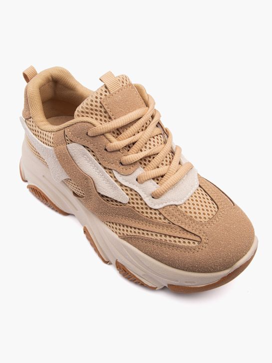 Graceland Chunky trainer Taupe 149742 2