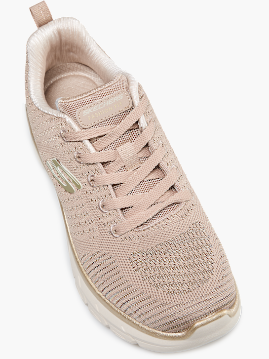 Skechers Sneaker Metalik Pembe 149884 2