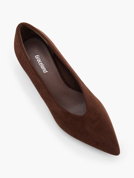 Graceland Heel Brown 150284 2