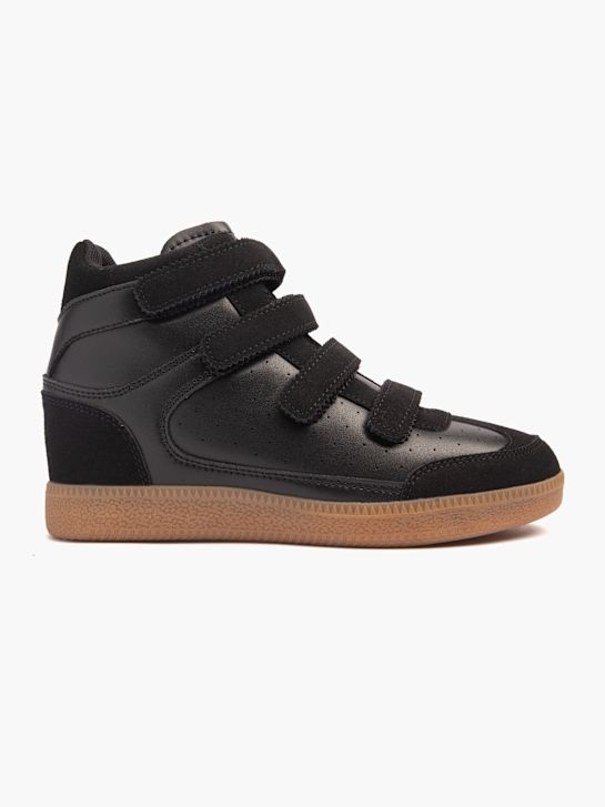 Claudia Ghizzani High top trainer Black 151404 1