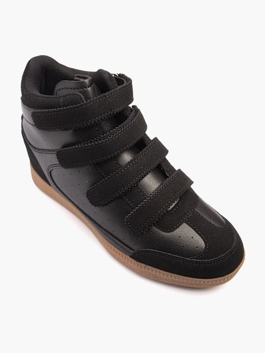 Claudia Ghizzani High top trainer Black 151404 2