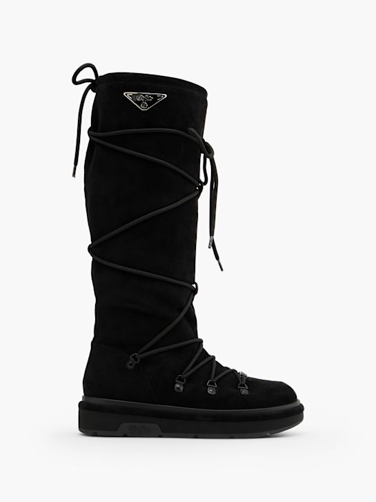 Buffalo Knee high boot Black 151820 1