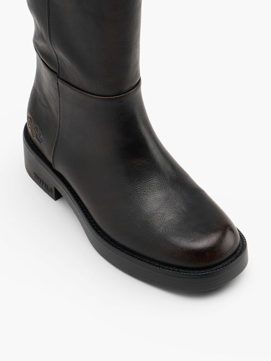 Buffalo Knee high boot Black 152301 2