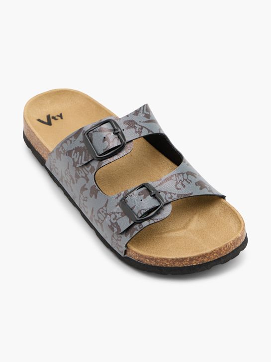 Vty Pantolette Grau 152183 2