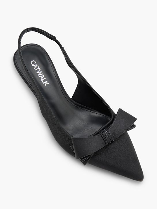 Catwalk Slingback salonke Crna 152953 2