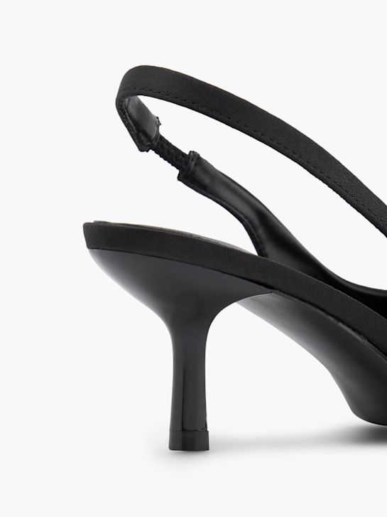 Catwalk Slingback salonke Crna 152953 6