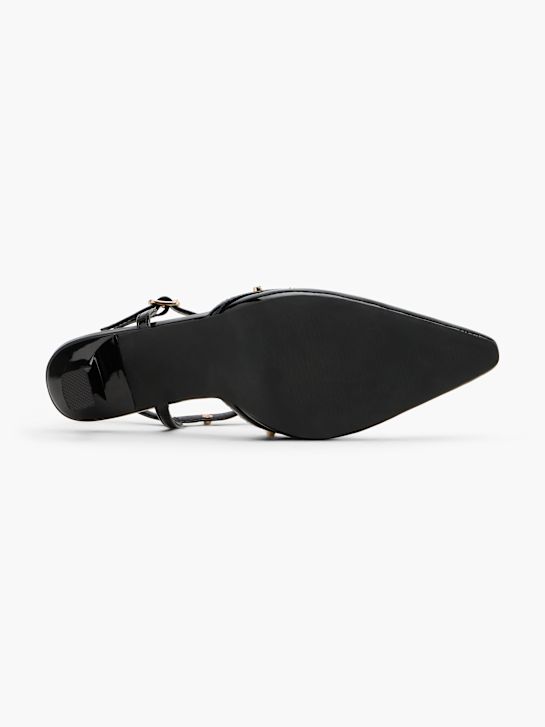 Catwalk Slingback salonke Crna 152968 4
