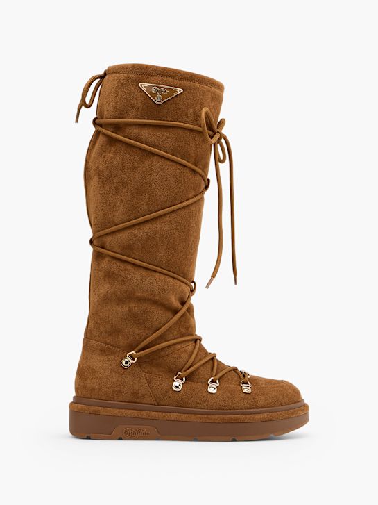 Buffalo Knee high boot Camel 154175 1