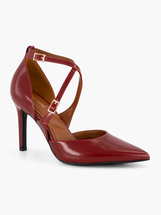 Graceland Strapped heel Burgundy 154401 6