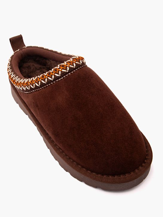 Graceland Closed toe mule Brown 155250 2