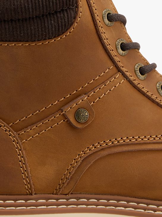 Mustang Lace-up boot Cognac 155400 5