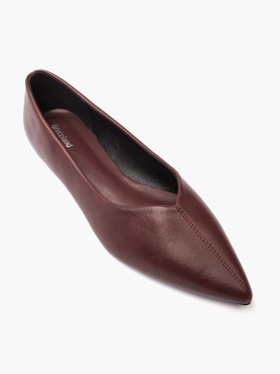Graceland Ballet flat Bordeaux 155538 2