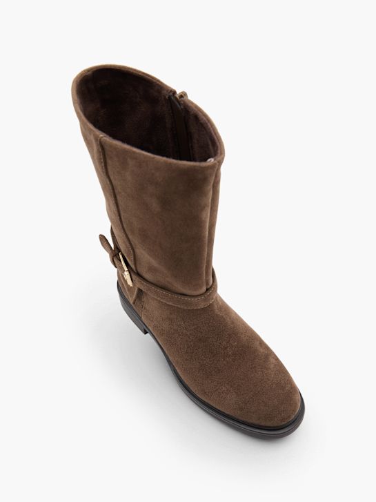 Graceland Knee high boot Brown 155665 2