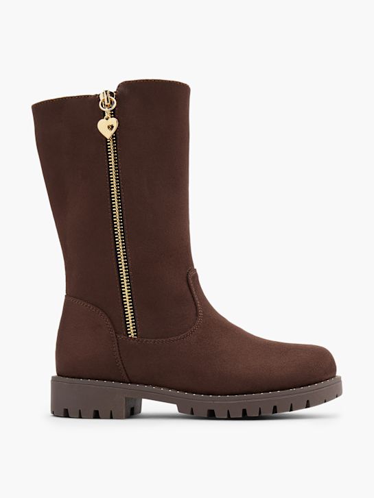Graceland Knee high boot Brown 155768 1