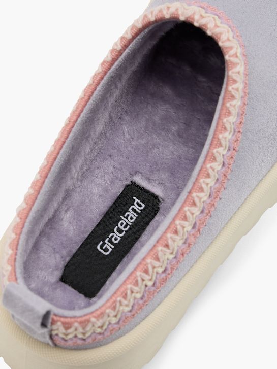 Graceland Closed toe mule Lilac 155964 5
