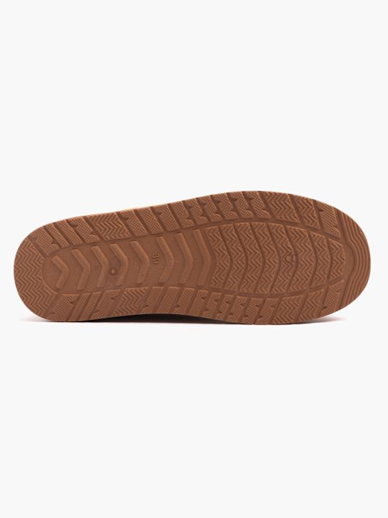 Graceland Plush slipper Cognac 158031 4