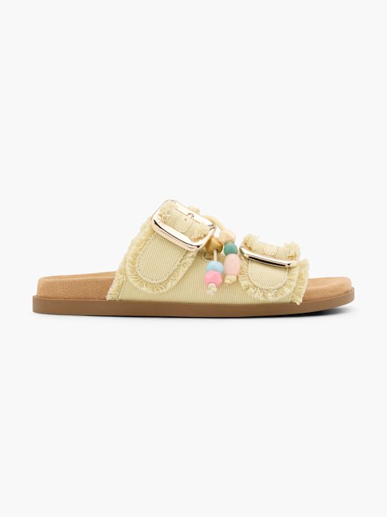 Catwalk Tieffuß Pantolette Gelb 158629 1