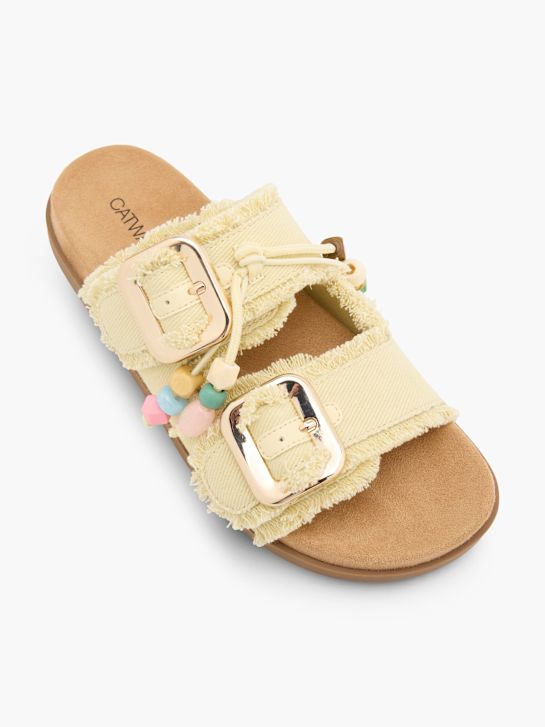 Catwalk Tieffuß Pantolette Gelb 158629 2