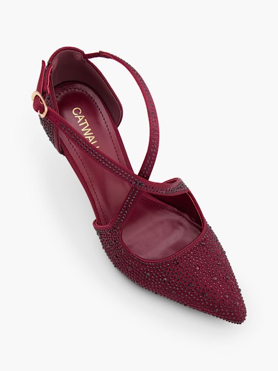Catwalk Strapped heel Bordeaux 159105 2